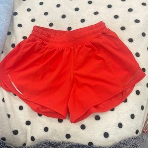 Lululemon hotty hot high rise lined short 2.5 in color Hot heat